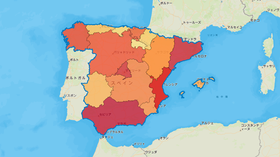 スペインの統計データ