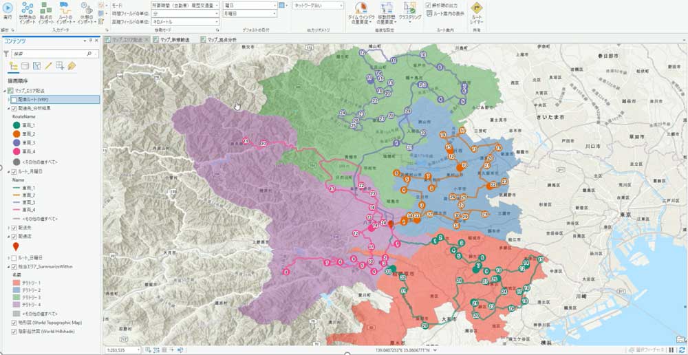 配送ルート計画