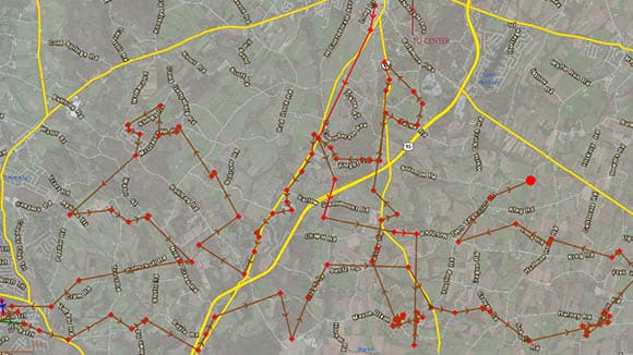 ORION は 5 万人の UPS ドライバーに位置情報を提供している