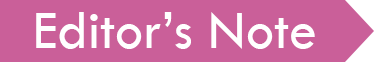 Editor’s Note